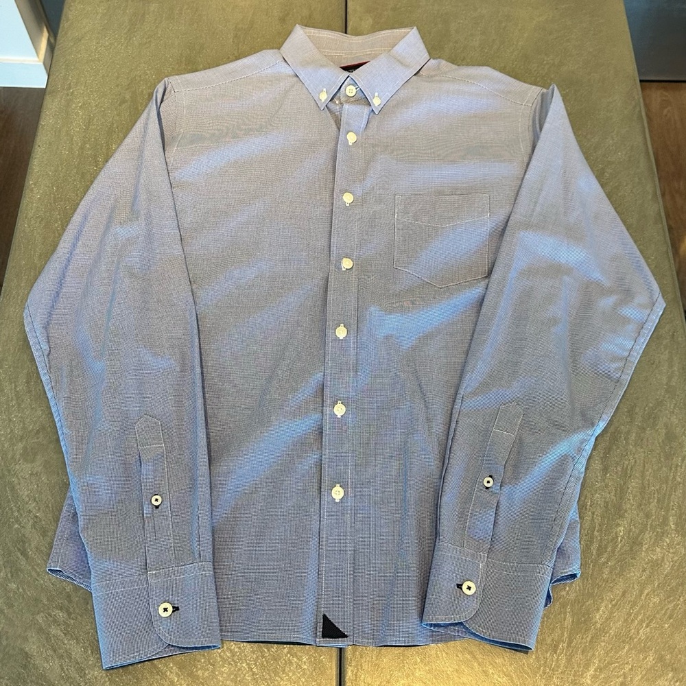 Untuckit Men's Blue Button-Down Shirt